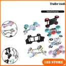 All-in-One Portable Trailer for Motorcycle Moving + Tire Burst Self-Handle Tool – Fits Tractor, Electric Bike & Outdoor Rides