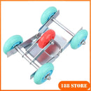 All-in-One Portable Trailer for Motorcycle Moving + Tire Burst Self-Handle Tool – Fits Tractor, Electric Bike & Outdoor Rides