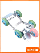 All-in-One Portable Trailer for Motorcycle Moving + Tire Burst Self-Handle Tool – Fits Tractor, Electric Bike & Outdoor Rides