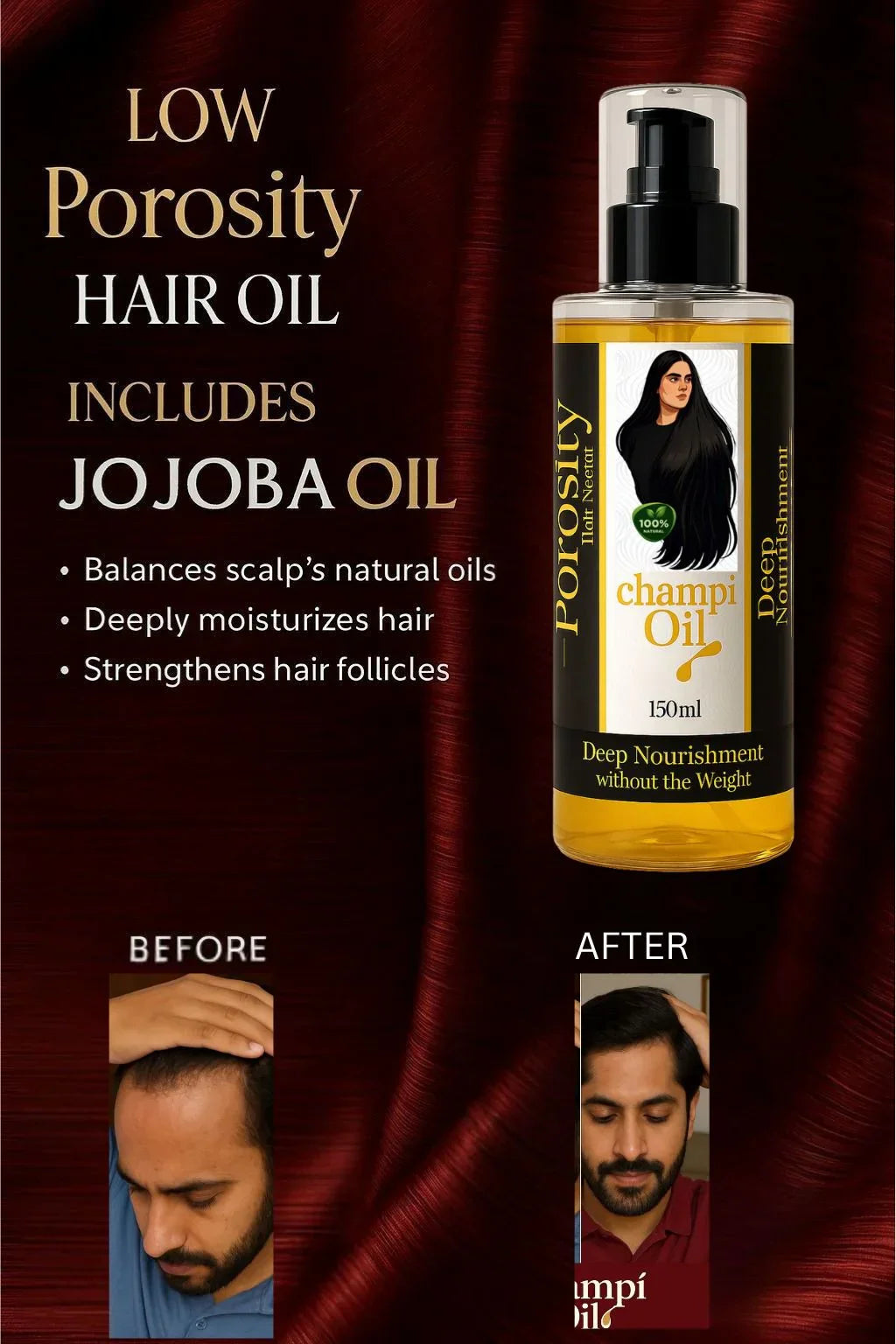 Champi Low Porosity Oil