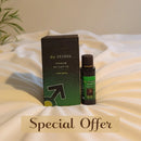 Premium herbal body massage oil for men